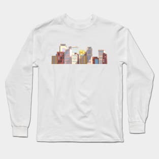 Cartoon City Long Sleeve T-Shirt